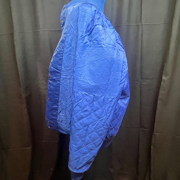 Los Angeles Dodgers 2020 World Series Satin Bomber Jacket Unisex Medium Official - Picture 7 of 9